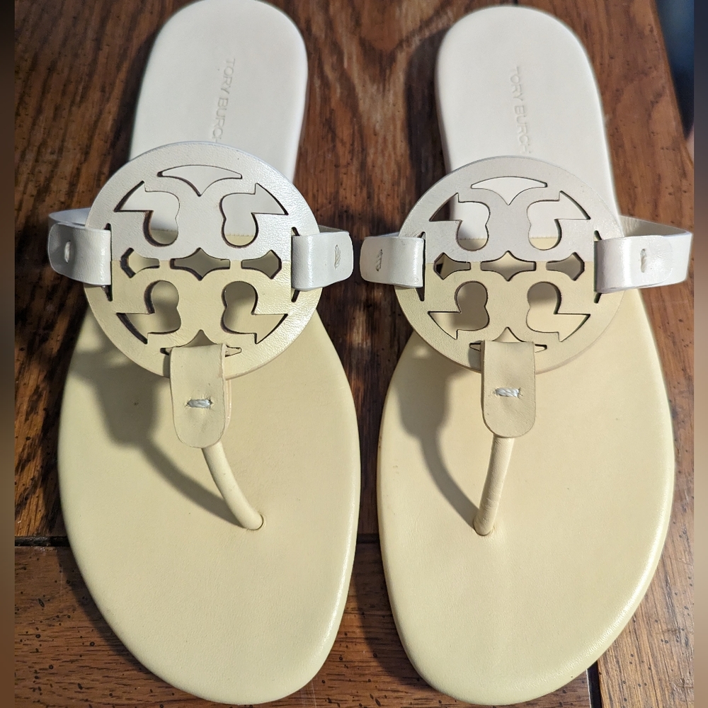 Tory Burch Miller Leather Sandals